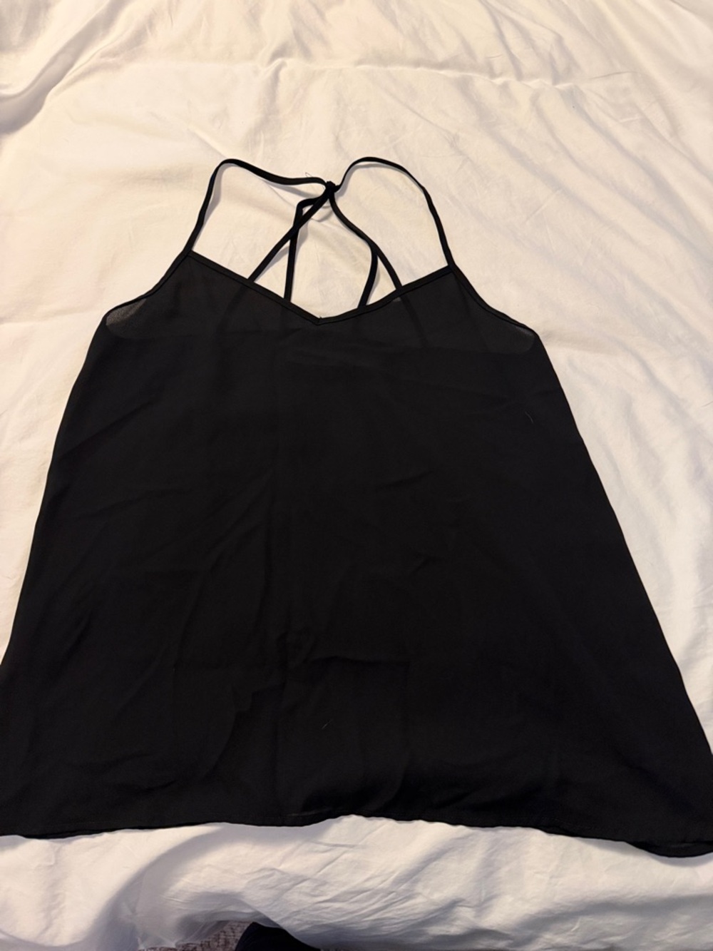 Abercrombie & Fitch Black Strappy V-Neck Camisole